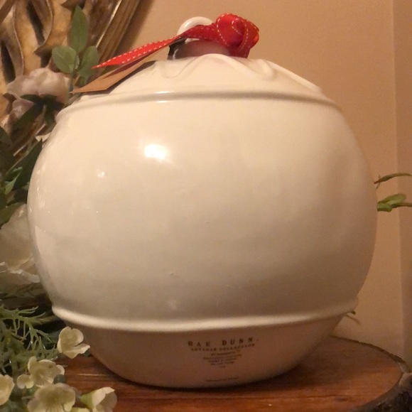 NEW LARGE 9" TALL CERAMIC RAE DUNN CHRISTMAS DECOR TABLETOP ORNAMENT "MERRY - Picture 3 of 4